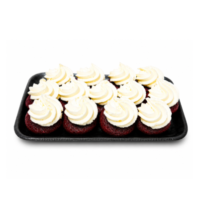 Red Velvet Icing Cupcakes 10's