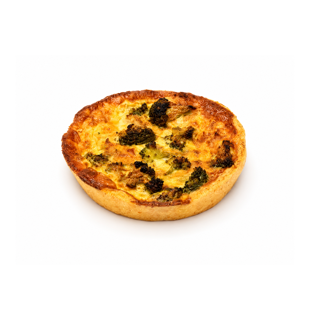 Medium Broccoli and Bacon Quiche