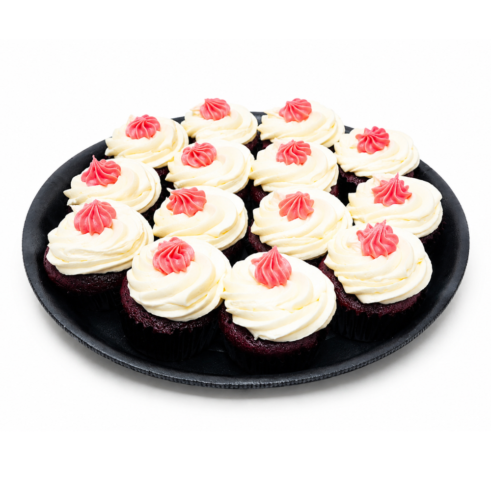 Red Velvet Icing Cupcakes 14's