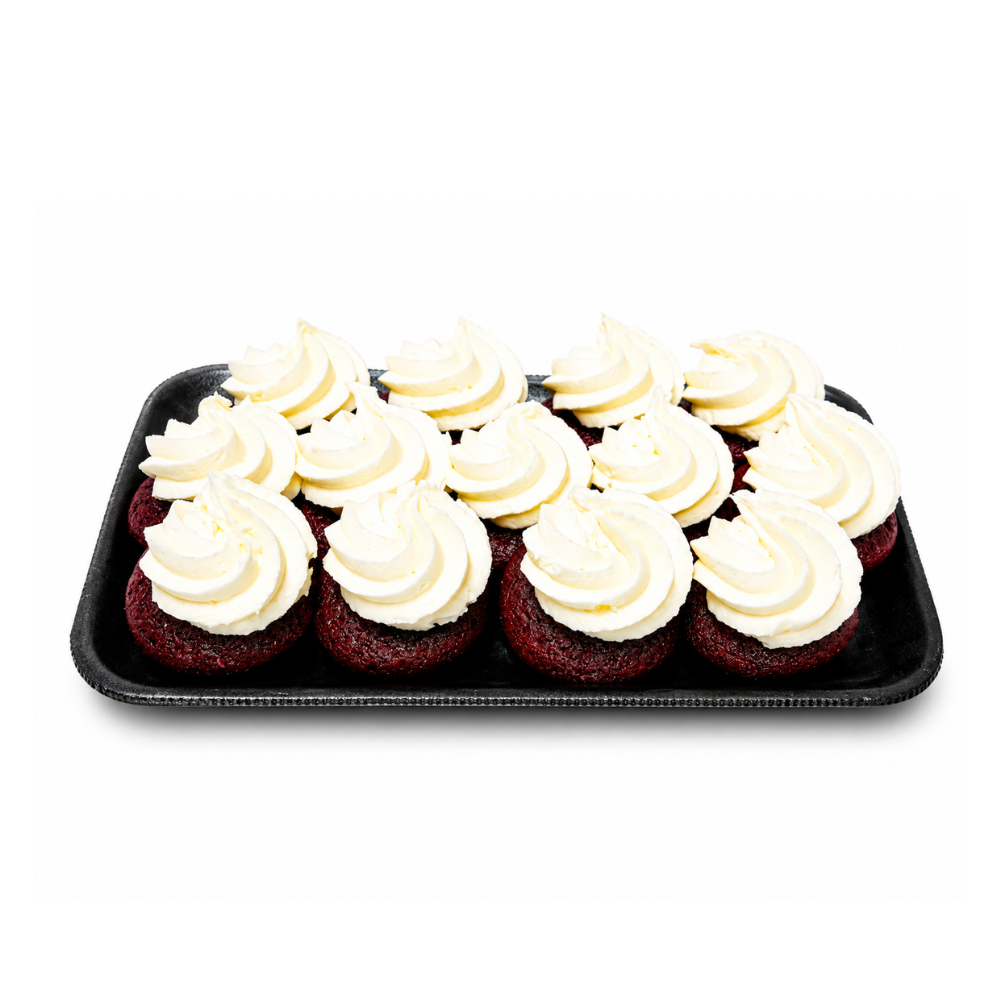 Red Velvet Icing Cupcakes 10's