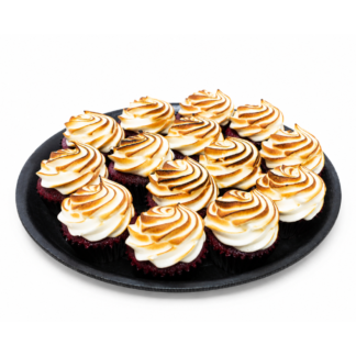 Red Velvet Meringue Cupcakes 14's