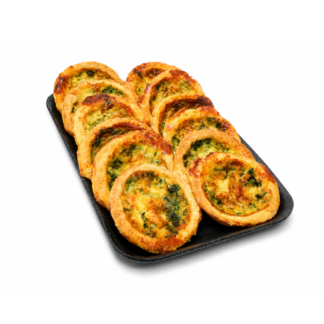 Mini Spinach Quiches - 12's