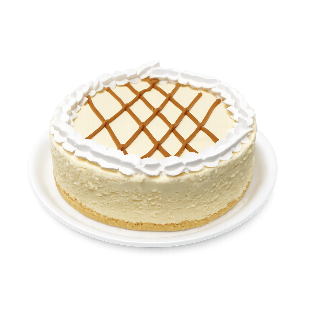Caramel Banana Fridge Cheesecake